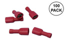 Philmore 65-4325C, 22-18AWG Red Fully Insulated 0.250" Female Quick Slide 100PK