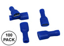 Philmore 65-4345C, 16-14AWG Blue Fully Insulated 0.250" Female Quick Slide 100PK