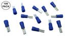 Philmore 65-1548C, 16-14AWG Blue Insulated 0.110" Quick Slide Terminals 100 Pack