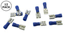 Philmore 65-4545, 16-14AWG Blue Insulated 0.250" Female Quick Slide 12PK