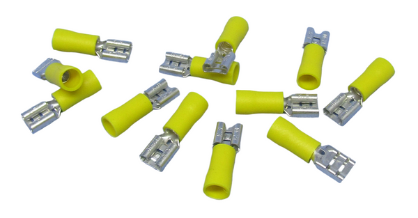 65-4565, Philmore .250" Female Quick Slide Tab 12-10 AWG 12pk