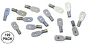 Philmore 65-5022C, 22-18AWG Non-Insulated 0.187" Male Quick Slide 100PK