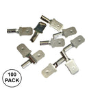 Philmore 65-5025C, 22-18AWG Non-Insulated 0.250" Male Quick Slide 100PK