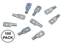 Philmore 65-5045C, 16-14AWG Non-Insulated 0.250" Male Quick Slide 100PK