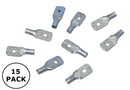 Philmore 65-5045, 16-14AWG Non-Insulated 0.250" Male Quick Slide 15PK