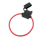 65-5018, ATC In-Line Fuse Holder with Cover, 18AWG Wire Loop
