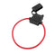 65-5018, ATC In-Line Fuse Holder with Cover, 18AWG Wire Loop