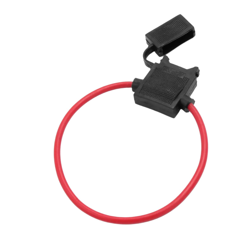 65-5018, ATC In-Line Fuse Holder with Cover, 18AWG Wire Loop