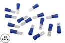 Philmore 65-5542, 16-14AWG Blue Insulated 0.187" Male Quick Slide 12PK