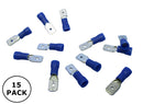 Philmore 65-5545, 16-14AWG Blue Insulated 0.250" Male Quick Slide 15PK