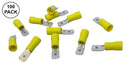 Philmore 65-5565C, 12-10AWG Yellow Insulated 0.250" Male Quick Slide 100PK