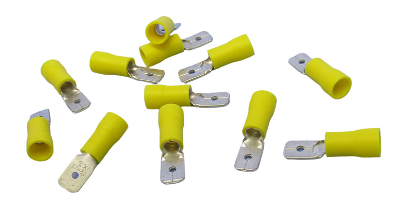 65-5565, Philmore .250" Male Quick Slide Tab 12-10 AWG 12pk