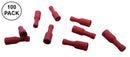Philmore 65-6521C, 22-18AWG Red Insulated 0.156" Female Bullet Receptacle 100PK