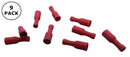Philmore 65-6521, 22-18AWG Red Insulated 0.156" Female Bullet Receptacle 9PK