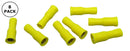 Philmore 65-6562, 12-10AWG Yellow Insulated 0.195" Female Bullet Receptacle 8PK
