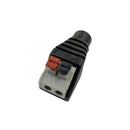 68-0041, CES 2.1X5.5MM Female Jack to Euro Block with Spring Terminals