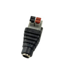 68-0041, CES 2.1X5.5MM Female Jack to Euro Block with Spring Terminals
