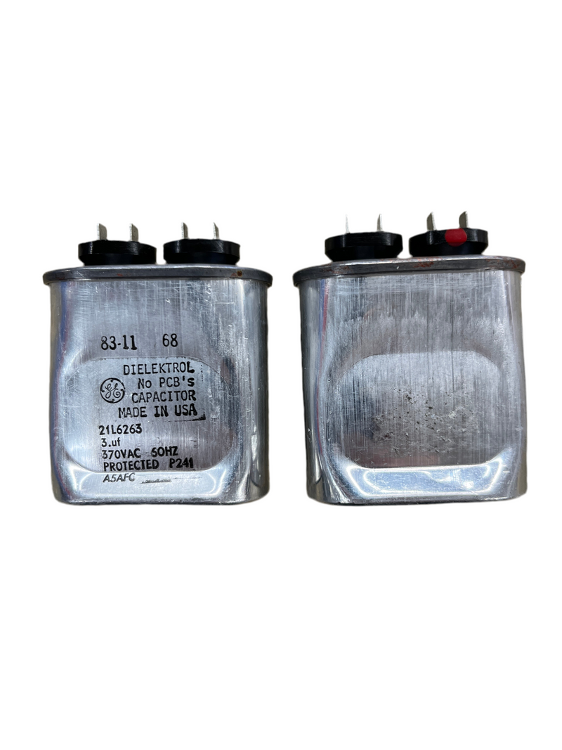 NTE MRC370V3, 3uF @ 370V AC, Motor Run Capacitor