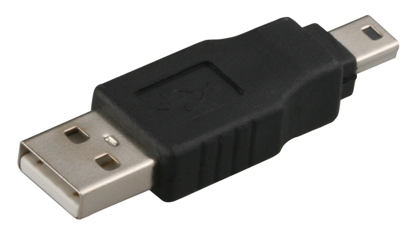 70-8008 USB A/M-Mini USB 5 Pin/M