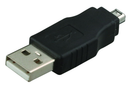Philmore 70-8009, USB Type A Male to Mini USB 4-Pin Male Adapter