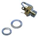 702JP/C12-4240, 1/8" (3.5mm) Female Mono Mini Panel Jack ~ Closed Circuit