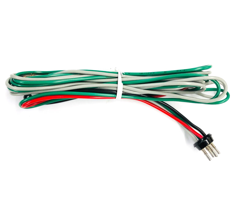 Vintage 4 Pin Male Radio Connector with Four (4) 18AWG Wires (11-13360)