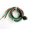 Vintage 4 Pin Male Radio Connector with Four (4) 18AWG Wires (11-13360)