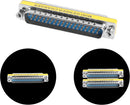 AD-LGC-37MM, Pan 37 Pin Gender Changer D-SUB 37Pin Male to Male Coupler Serial Cable Gender Changer VGA Adapter Connector