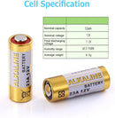 A23 Alkaline Battery ,12V 50ma 1pk