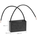 CFC-6, MVO 6uF @ 125/250V AC Single Ceiling Fan Capacitor