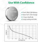 1.5V 364 SR621SW 164 363 AG1 Battery 1.5V Button Cell Watch Batteries Coin Cell Battery