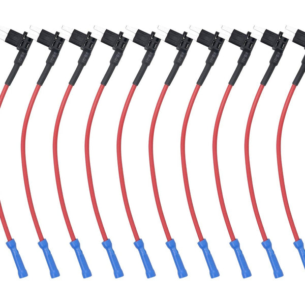 1040011-10PK , 10 PACK Opti 12V Car Add-a-Circuit Fuse Tap Adapter ACZ Blade Fuse/Micro 2 Fuse