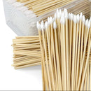 CS100-MHS-1, 100 Pack Single sided Cotton Swabs