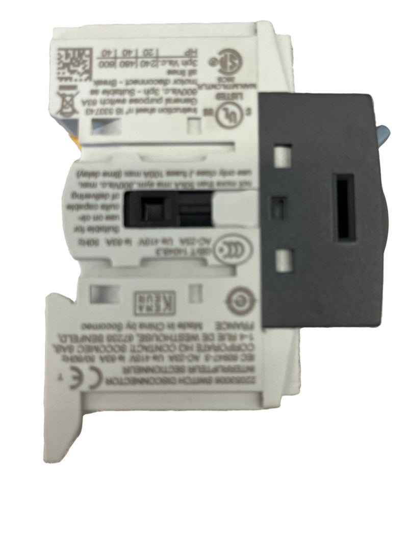 22053006, AME 32205 3006 63A 3Pole 3 X 63A  DinRail Toggle Disconnect Switch