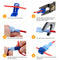 T TAP KIT, MVO  255 Pairs T-Tap Wire Connectors, Insulated Male Wire Tap Connectors, Self-Stripping Quick Splice Electrical Terminals for 22-10 AWG Gauge Wiring，Automotive Wiring