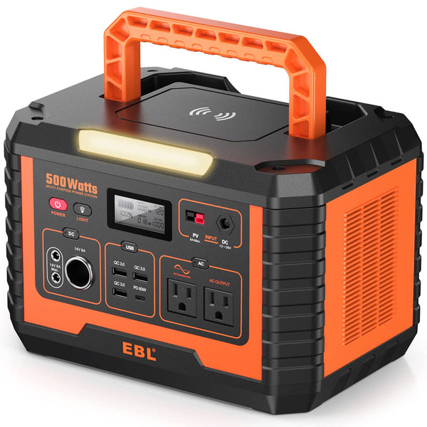 Portable Power Station 500w Battery Powered Generator