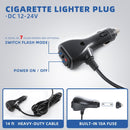 MVSTROBEAMBER, MVO Amber Beacon Strobe Lights w/Magnetic Base, 12-24V Warning Safety Flashing Emergency Mini Light Bar for Trucks Vehicles Car