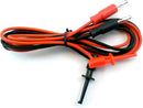 68-0830m CES 36" TEST LEAD SET "BANANA PLUG TO IC CLIP"