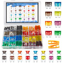 282 Pieces Car Fuses Assortment Kit Standard & Mini & Low Profile Blade Fuses