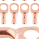 CL838-4, SKN 8 GA 3/8 STD Tublr Copper Lug 4pcs