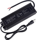MVVA-35NZ-73PO, MVO Waterproof IP67 LED Transformer - 250W 12V, 110V AC to 12V DC Low Voltage Output with 3-Prong Plug, 3.3 Feet Cable for LED Light, Computer Project, Outdoor Light