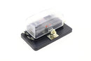 BLR-I-304, MVO Optifuse APR / ANR Fuse Block w/Dust Cover & Red LED Indicator 30 Amp Max Current Rating | 4 Terminal Quick Connects | Bussman Cross: FP-ATC-04ID