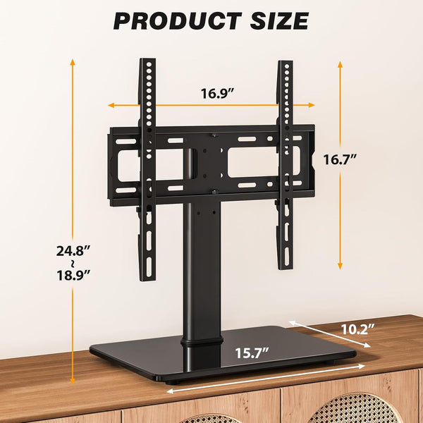 MVUT1002, MVO Universal Swivel TV Stand for 27-60 inch