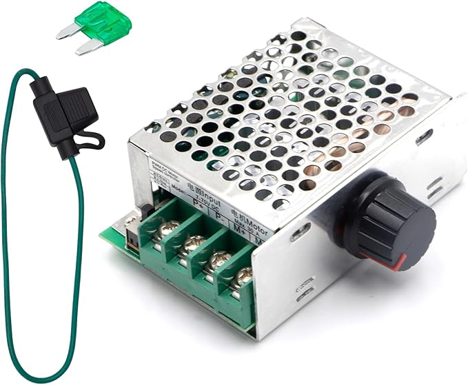 MSC-30A, DC Motor Speed Control 7V to 70V 30A 500W w/ Start/Stop/Brake Switch