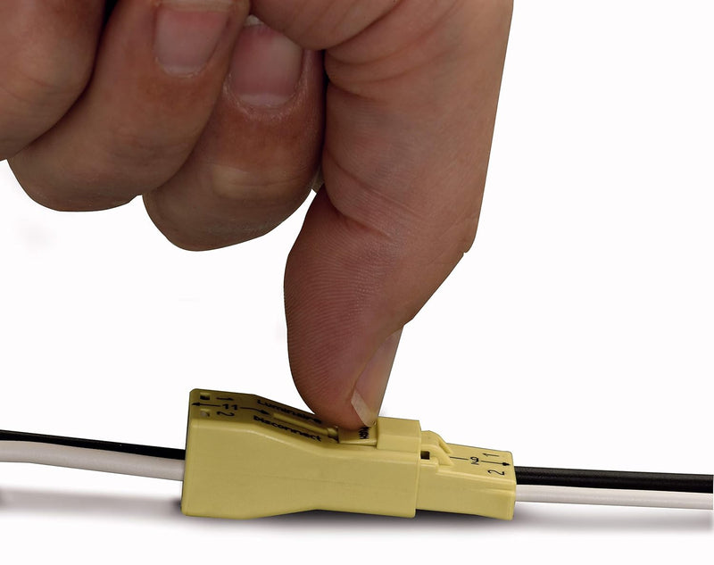 873-902-5PK, MVO WAGO 873-902 LUMI-Nuts® - PUSHWIRE® Connector for Luminaire Disconnect
