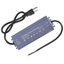 MVDC12100W  12V 100 Watts LED Driver Waterproof IP67 Power Supply Transformer Ultra Thin Adapter AC 100-264V to 12V DC 8.3A Low Voltage Output with 3-Prong Plug