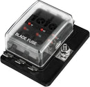 BLM-I-306, OPTI l 6 Way Mini Blade Fuse Box for Automotive [ATC/ATO Blade Fuses] [100 Amp][LED Indicator] [Protection Cover] [10-30V DC; 12V] Auto Marine Fuse Block (Copy)