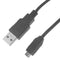 72-261-3 Mini USB 4 Pin Male to USB Type A Male Adapter Cable, 3 Ft. Long