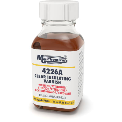 MG Chemicals 4226A-55ML Super Corona Dope - High Voltage Clear Insulating Varnish, 55ml Bottle