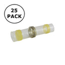 76-HISBC12-25, 12-10AWG Heat Shrink Insulated Butt Connector w/ Solder Ring 25 Pack